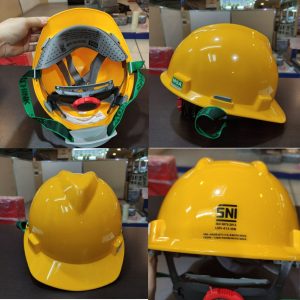 Helm Safety MSA Lokal + Tali Dagu Nyaman dan Termurah di Zirah Safety