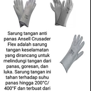 sarung tangan anti panas crusader flex