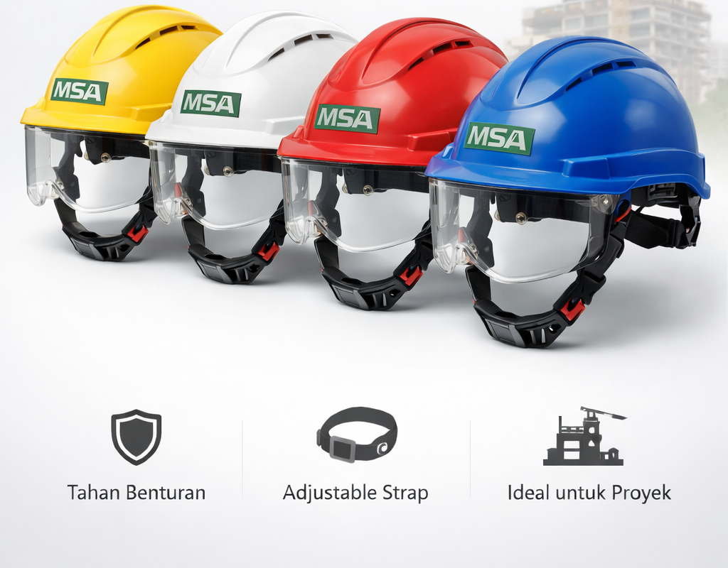 jual helm safety MSA