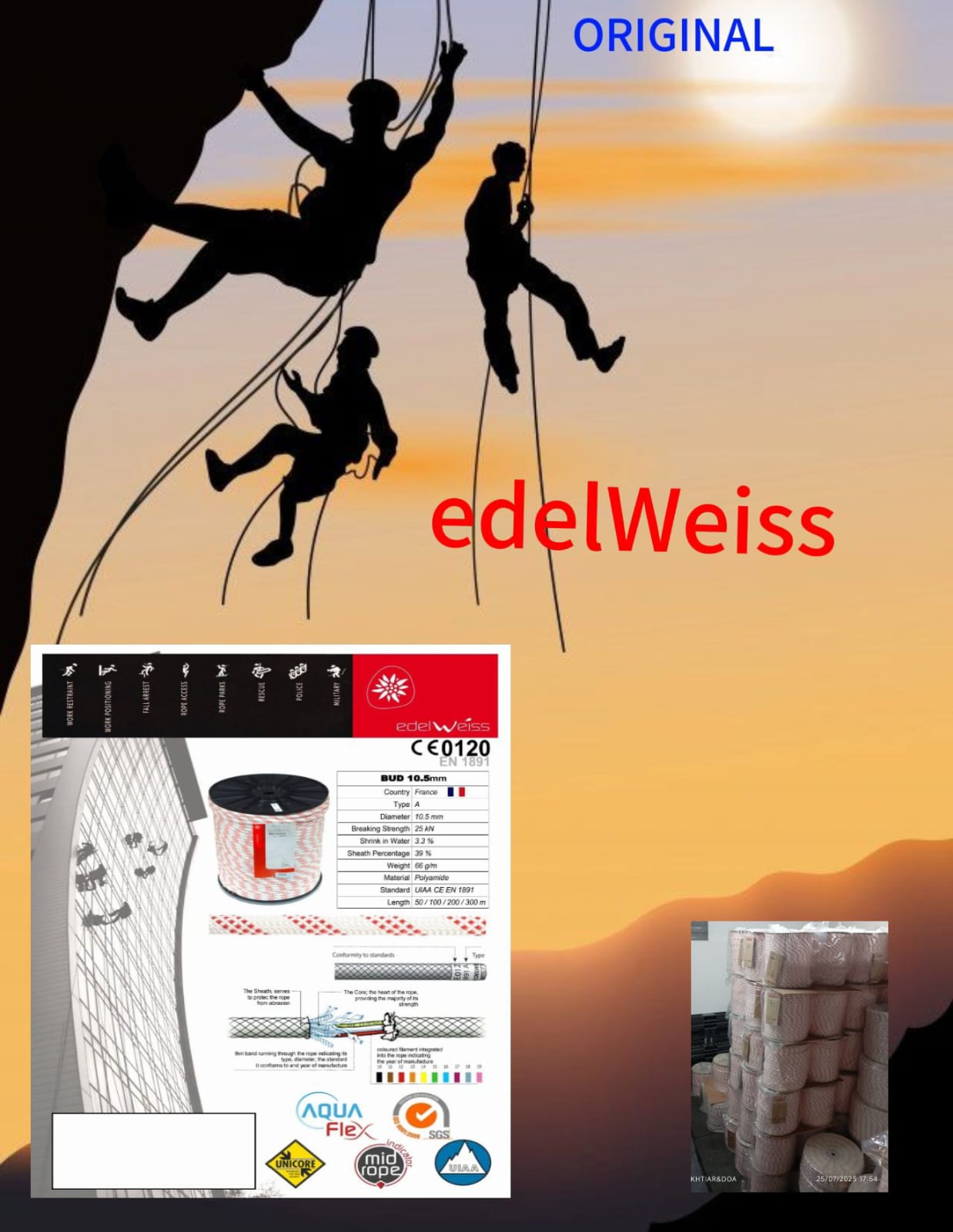 Tali Edelweiss Kuat