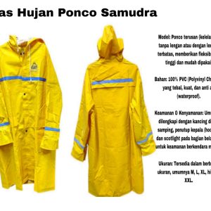n10  Jas Hujan, Jas Hujan Ponco Samudra
