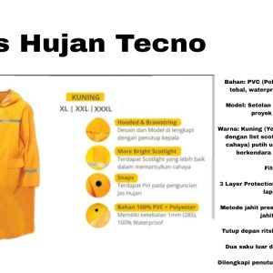 r6 , Jas Hujan , Jas hujan Tecno